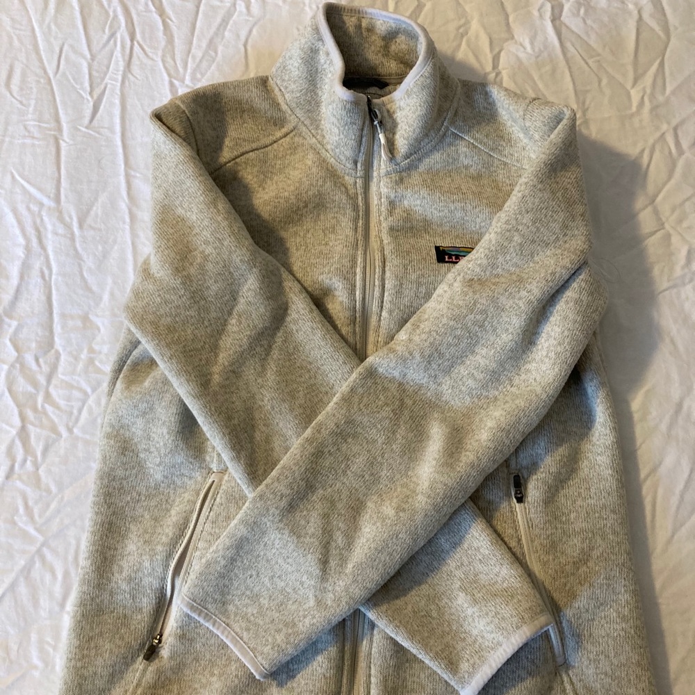 LL Bean Sweater jacket